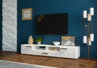 ТВ-тумба Ларго 2,0м белый,белый